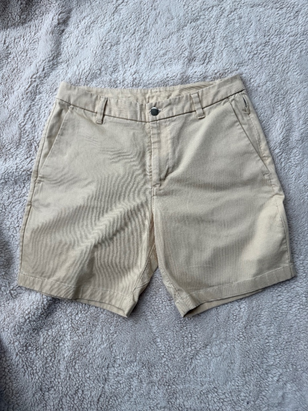 Lululemon Commission Classic Fit Short 7" Oxford Light Yellow Men's Size 30
